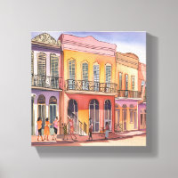 Nova Orleans | NOLA Louisiana Aquarela Bonita