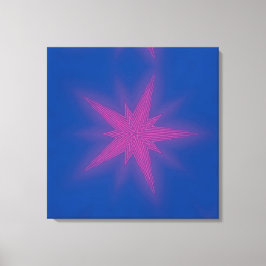 Impressão Em Tela Nove Estrelas - Arte de Ken Gage