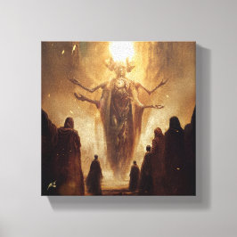 Impressão Em Tela Novo Mundo