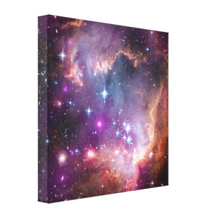 Impressão Em Tela Nuvem de Magellanic