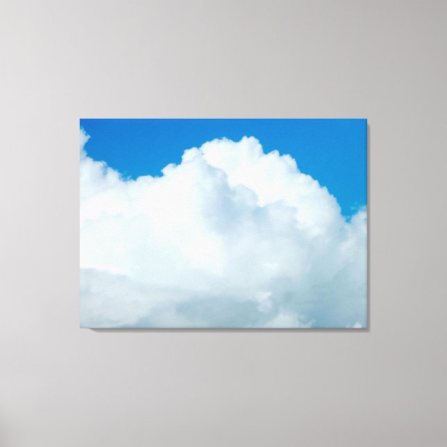 Impressão Em Tela Nuvens Cumulonimbus (Frente)