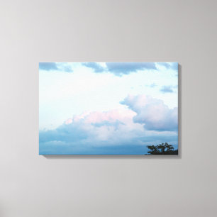 Impressão Em Tela Nuvens da Noite