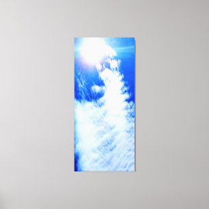 Impressão Em Tela Nuvens Em Ottawa Céus Sunny. Comprar Agora