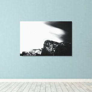 Impressão Em Tela Nuvens leitosas acima da montanha Krn