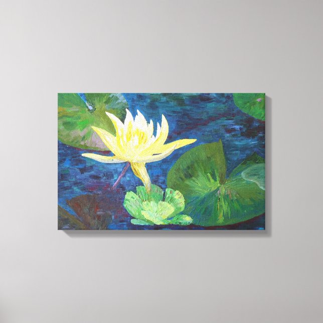 Impressão Em Tela Nymphéa (Frente)