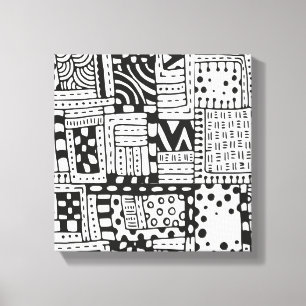 Impressão Em Tela O abstrato inspirado do indiano figura 6