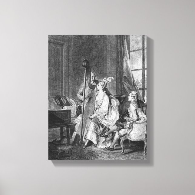 Impressão Em Tela O acorde perfeito (Frente)