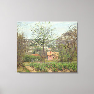 Impressão Em Tela O Algodão, ou a Casa Rosa