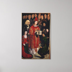 Impressão Em Tela O Altarpiece de St. Vincent