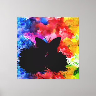 Impressão Em Tela O amor e a humanidade não perderão a arte modern