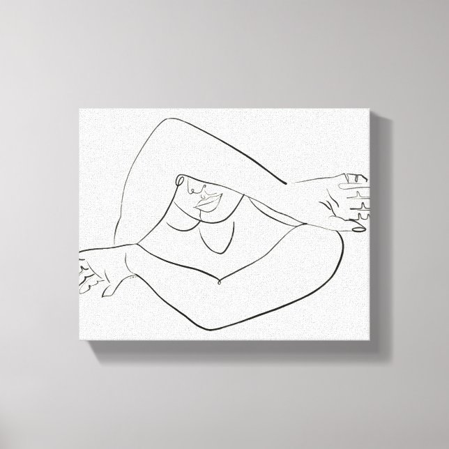 Impressão Em Tela O anseio (Frente)