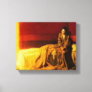 Impressão Em Tela O anúncio, 1898, de Henry Ossawa Tanner