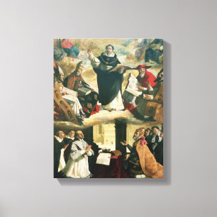 Impressão Em Tela O Apotheosis de St Thomas Aquinas, 1631