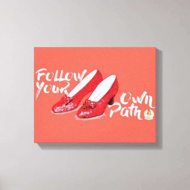 Impressão Em Tela O Assistente De Oz™ | Siga seu próprio caminho (Frente)