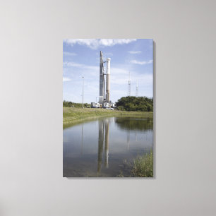 Impressão Em Tela O atlas V/Centaur chega no compl do lançamento