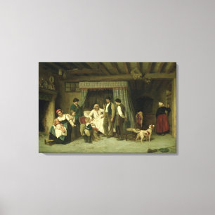 Impressão Em Tela O aviso final, 1886