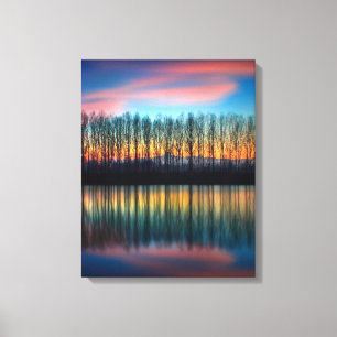 Impressão Em Tela O Banco do Pó   Piemonte Itália