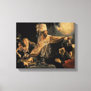 Impressão Em Tela O banquete c.1636-38 do Belshazzar