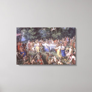 Impressão Em Tela O banquete dos deuses (óleo em canvas)