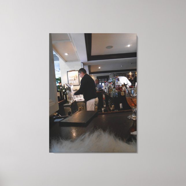 Impressão Em Tela O Bar da Boat House (Frente)