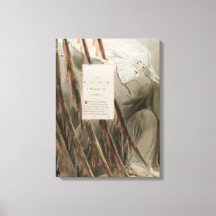 Impressão Em Tela O bardo: Um ode Pindaric, 'dos poemas de Thoma