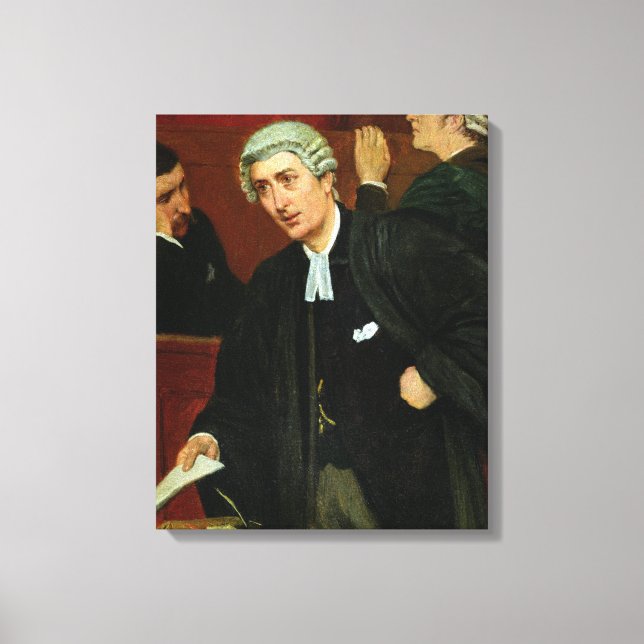 Impressão Em Tela O Barrister (Frente)