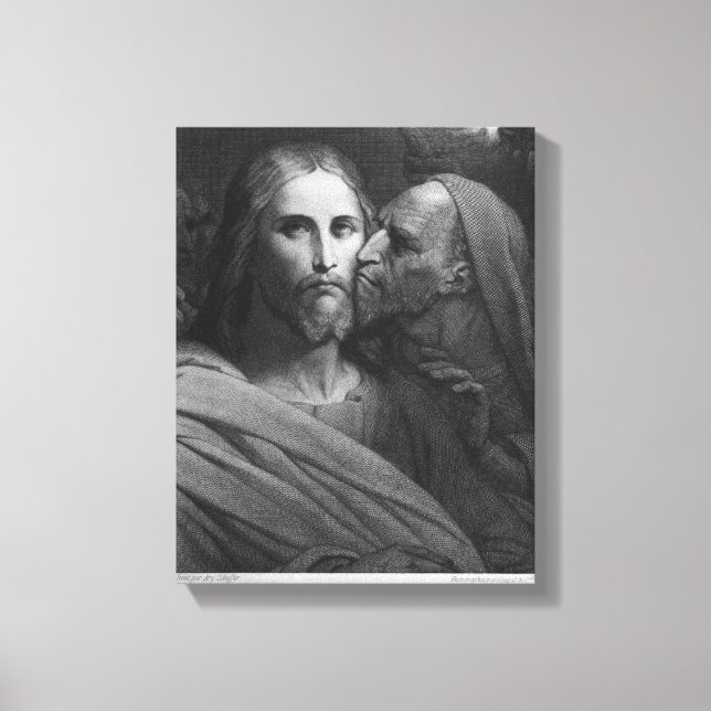 Impressão Em Tela O Beijo das Judas 2 (Frente)
