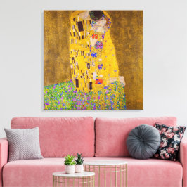 Impressão Em Tela O Beijo | Gustav Klimt |