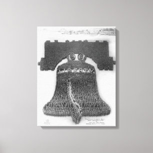 Impressão Em Tela O Bell da Liberdade Humana no Camp/Fort Dix Impres