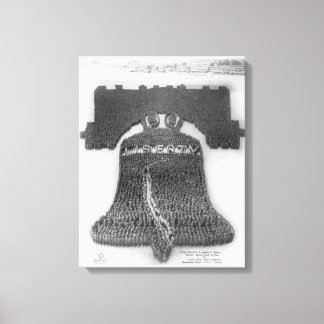 Impressão Em Tela O Bell da Liberdade Humana no Camp/Fort Dix Impres