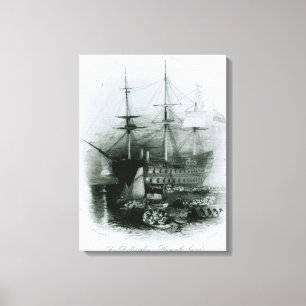 Impressão Em Tela O Bellerophon no som de Plymouth