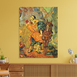 Impressão Em Tela O Bom Samaritano por Vincent van Gogh