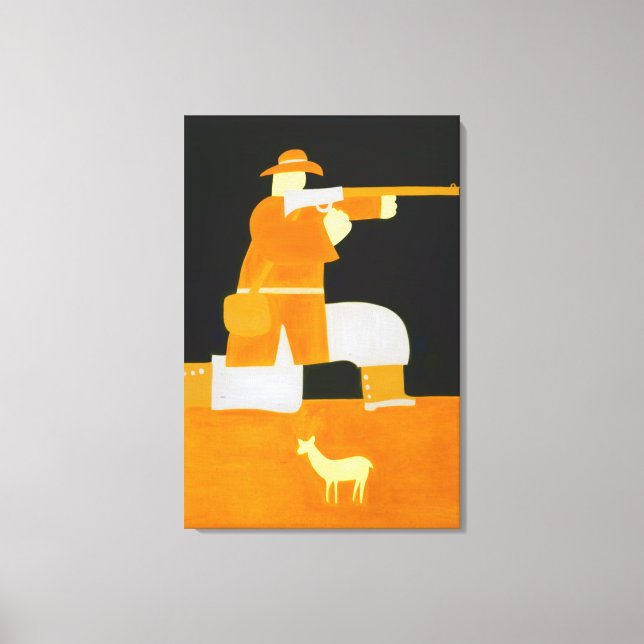 Impressão Em Tela O Caçador 1998 (Frente)