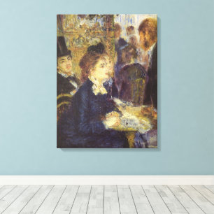 Impressão Em Tela O Café por Pierre Renoir, Impressionismo Vintage
