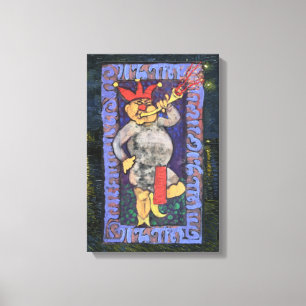 Impressão Em Tela O Cartão de Tarô Fool