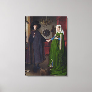 Impressão Em Tela O Casamento Arnolfini (de Jan van Eyck)
