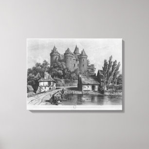 Impressão Em Tela O castelo de Combourg