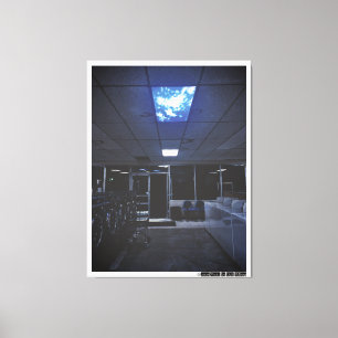 Impressão Em Tela o céu está caindo