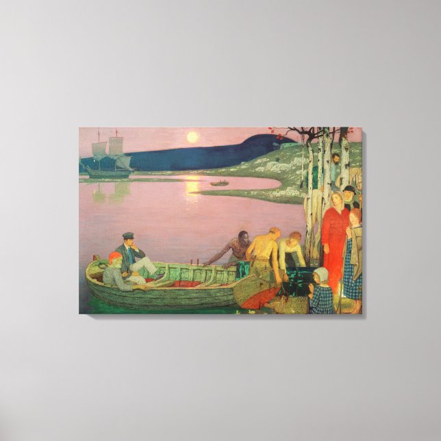 Impressão Em Tela O chamado do mar, 1925 (Frente)