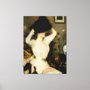 Impressão Em Tela O Chapéu Negro