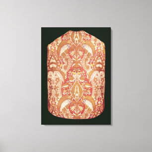 Impressão Em Tela O Chasuble, laço modelou a seda, francês, c.1720