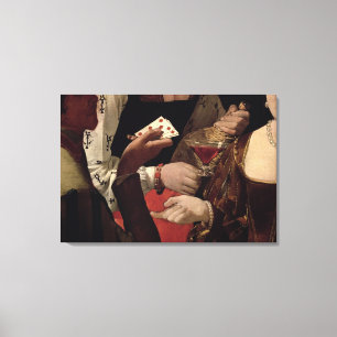 Impressão Em Tela O Cheat com o Ás dos Diamantes, detalhes do