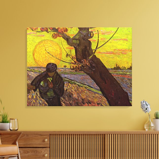 Impressão Em Tela O chuveiro de Vincent van Gogh (Insitu(Sala de estar))