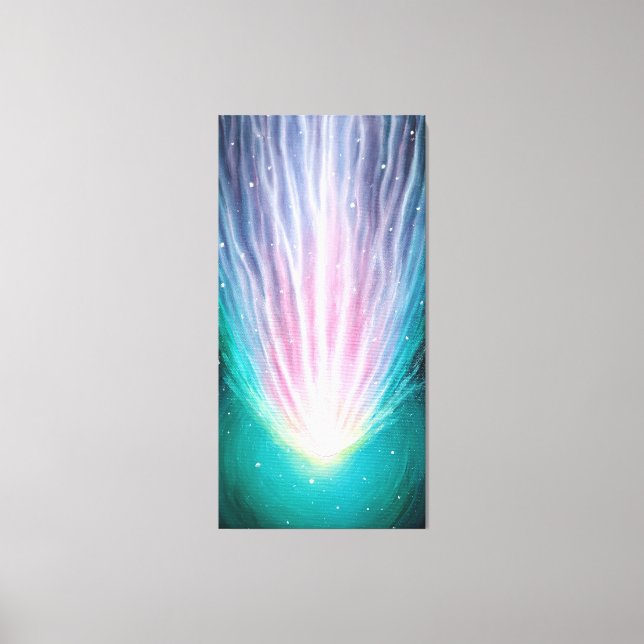 Impressão Em Tela O cometa Leonard (Frente)