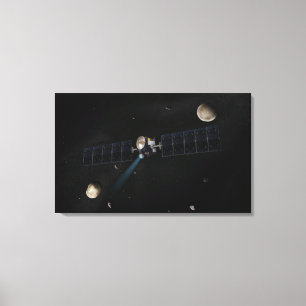 Impressão Em Tela O conceito do artista da nave espacial do