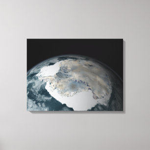 Impressão Em Tela O continente congelado da Antártica