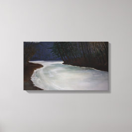 Impressão Em Tela O Creek Thaw de Sherman