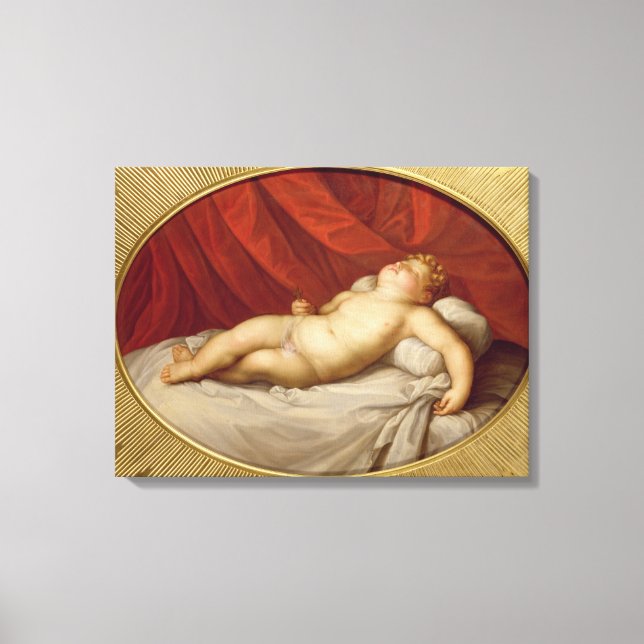 Impressão Em Tela O Cupido dormindo (Frente)