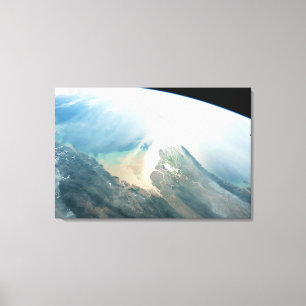 Impressão Em Tela O Delta Do Rio Irrawaddy Na Birmânia (Myanmar).