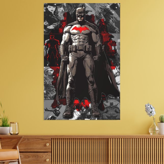 Impressão Em Tela O Desafiador Batman (Insitu(Sala de estar))